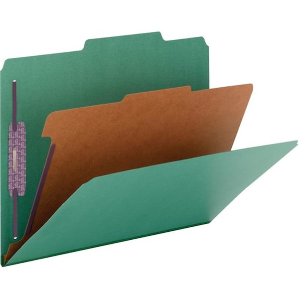 Pen2Paper Classification Folders- 1 Divider- Letter- Green PE875233 - main